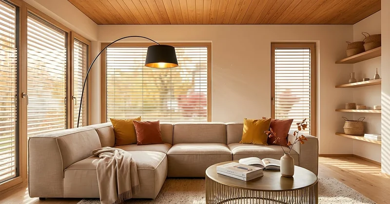 Open shelving in living rooms: a different job entirely